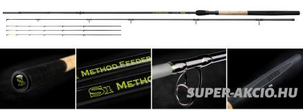 Stég Product S1 390cm 110gr Method Feeder Horgászbot 2