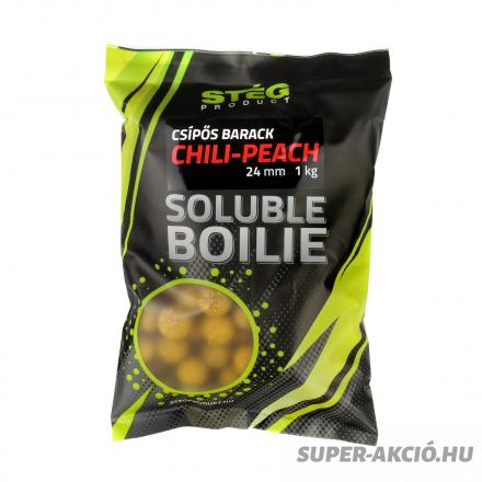 Stég Product Soluble Oldódó Horgász Bojli Barack Csili 20mm 1000g 2