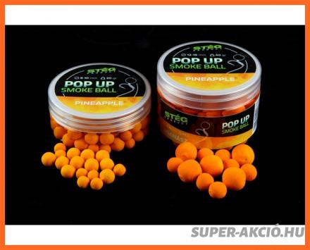Stég Product Smoke Ball Lebegő Horgász Bojli 8-10mm Ananászos
