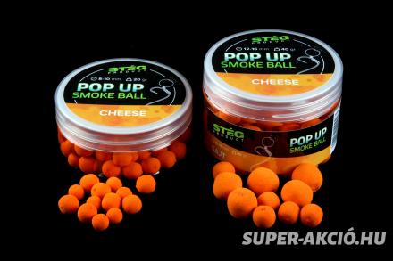 Stég Product Smoke Ball Lebegő Horgász Bojli 8-10mm Sajtos 2