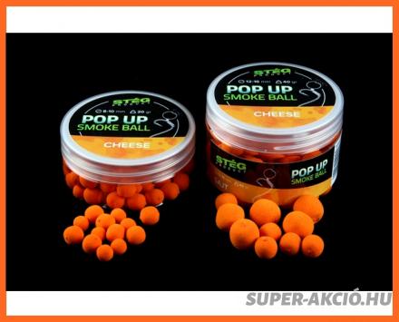 Stég Product Smoke Ball Lebegő Horgász Bojli 8-10mm Sajtos