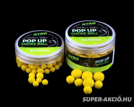 Stég Product Pop Up Smoke Ball Horgász Bojli 12-16mm Banános 2