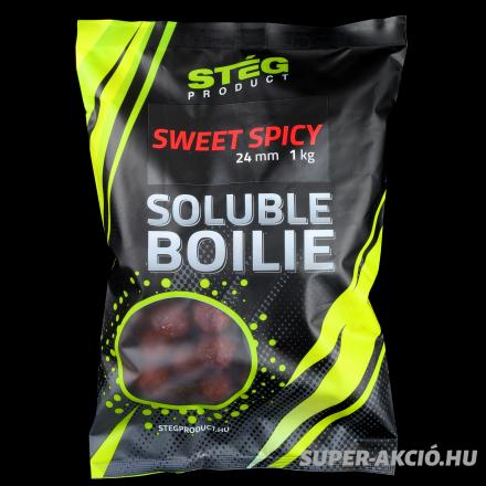 Stég Product Soluble Horgász Bojli Édes Fűszeres 1Kg 24mm 1