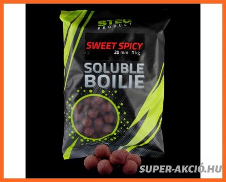 Stég Product Soluble Oldódó Horgász Bojli Édes Fűszer 20mm 1Kg