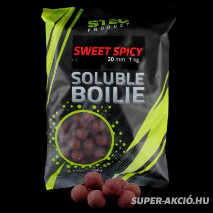 Stég Product Soluble Oldódó Horgász Bojli Édes Fűszer 20mm 1Kg 2