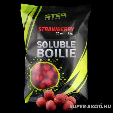 Stég Product Soluble Oldódó Horgász Bojli Epres 20mm 1Kg 1
