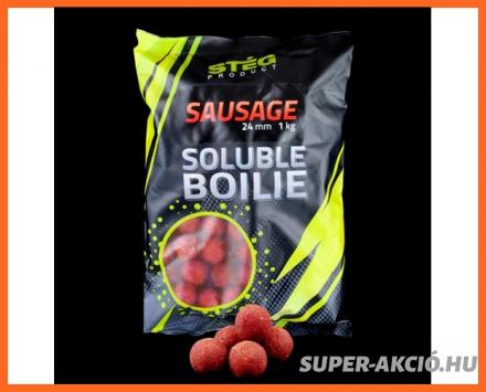 Stég Product Soluble Oldódó Horgász Bojli Kolbászos 20mm 1Kg