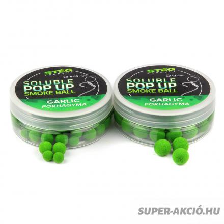 Stég Product Soluble Pop Up Horgász Bojli Fokhagyma Mandula 12mm 25g 2
