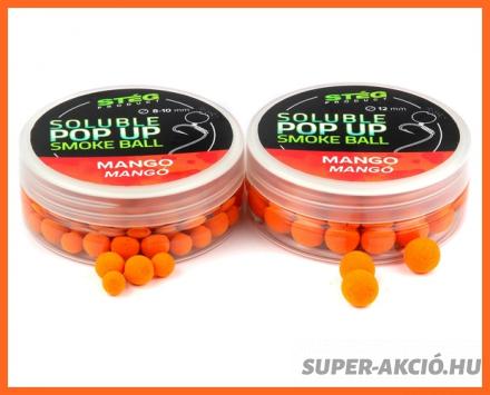 Stég Product Soluble Pop Up Horgász Bojli Mangós 12mm 25g