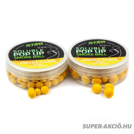 Stég Product Soluble Pop Up Horgász Bojli Édes Kukorica 8-10mm 20g 2