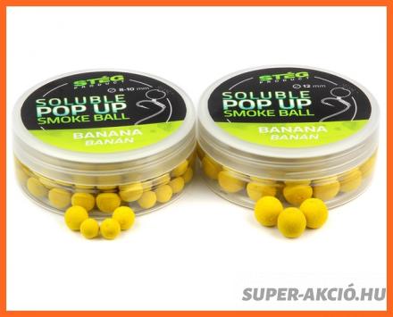 Stég Product Soluble Pop Up Horgász Bojli Banános 8-10mm 20g