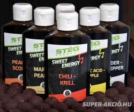 Stég Product Sweet Enetgy Horgász Aroma 200ml Koriander Csilis Rákos 2