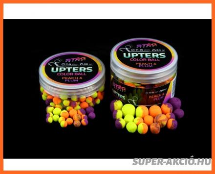 Stég Product Upters Color Ball Horgász Bojli 7-9mm Barackos Szilvás