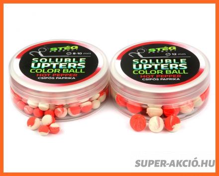 Stég Product Upters Color Ball Horgász Bojli Csípős Paprika 12mm 30g