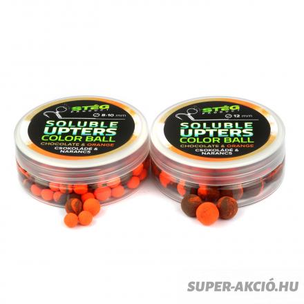 Stég Product Upters Color Ball Horgász Csokoládé Narancs 12mm 30g 2