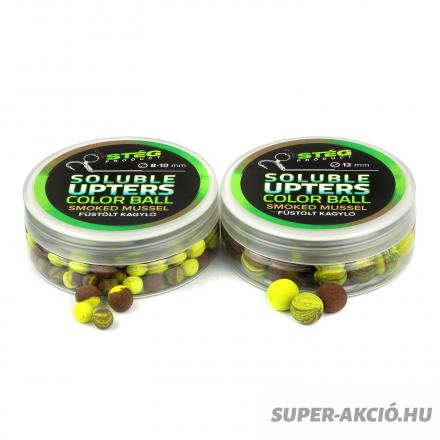 Stég Product Upters Color Ball Horgász Bojli Füstölt Kagyló 12mm 30g 2