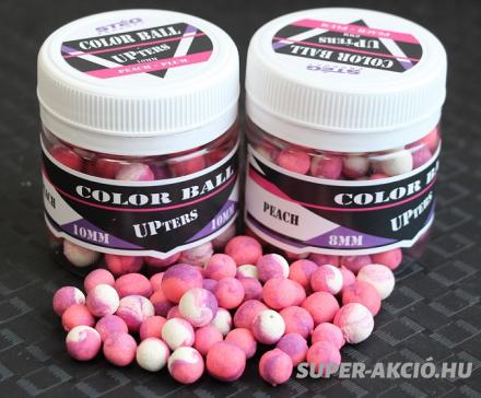 Stég Product Upters Color Ball Horgász Bojli 8mm 30gr Barackos Szilvás 2