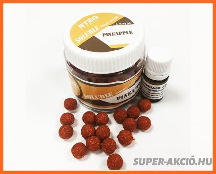 Stég Product Soluble Oldódó Horgász Bojli 12mm Ananászos