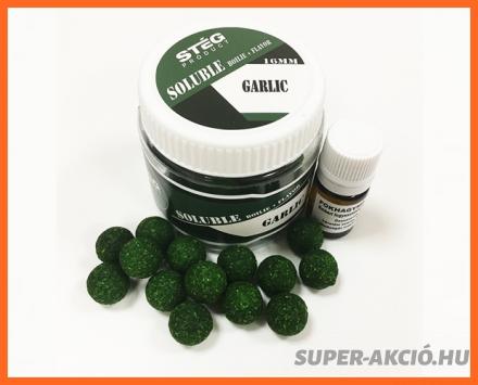 Stég Product Soluble Oldódó Horgász Bojli 16mm Fokhagymás