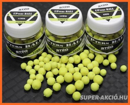 Stég Product Upters Ball Horgász Bojli 10mm Gyömbér 30gr