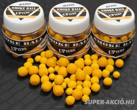 Stég Product Upters Smoke Ball Horgász Bojli 8mm Ananászos 30gr 2