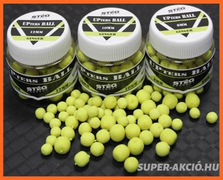 Stég Product Upters Ball Horgász Bojli 8mm Gyömbér 30gr