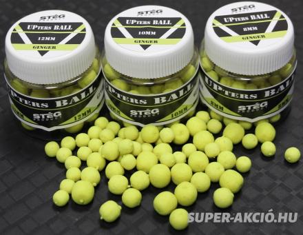 Stég Product Upters Ball Horgász Bojli 8mm Gyömbér 30gr 2