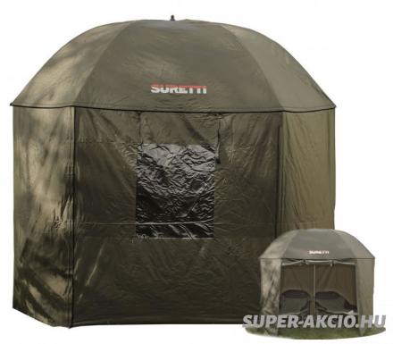 Suretti Nagy Méretű Horgász Ernyő Teljes Kör Palásttal 3,2m 1