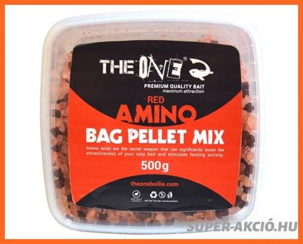 The One Amino Bag Horgász Pellet Mix Red 500g