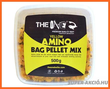 The One Amino Bag Horgász Pellet Mix Yellow 500g