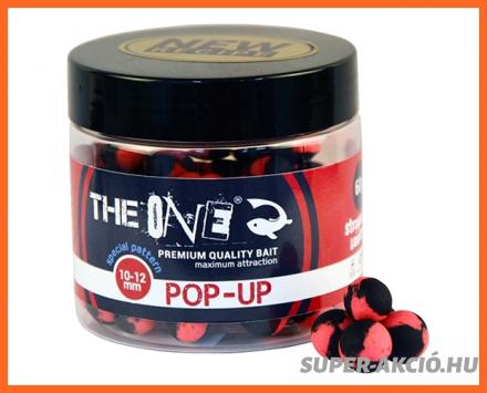 The One Pop Up Lebegő Horgász Bojli Eper Kagyló 10-12mm 60g