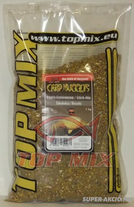 Top Mix Carp Nuggets 1kg Horgász Etetőanyag Édes Kekszes 2