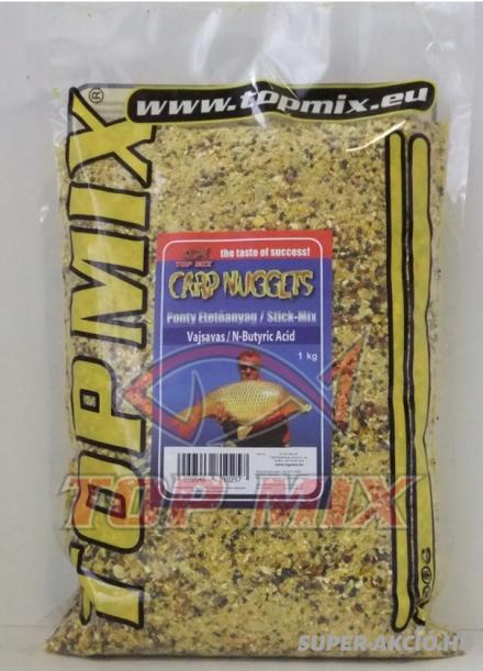 Top Mix Carp Nuggets 1kg Horgász Etetőanyag Vajsavas 2