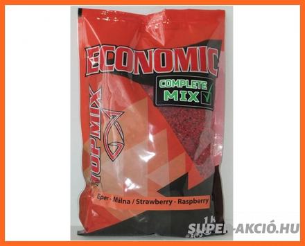 Top Mix Economix Complete 1kg Horgász Etetőanyag Epres Málna