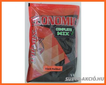 Top Mix Economix Complete 1kg Horgász Etetőanyag Fekete Halibut