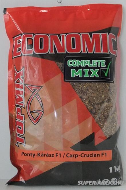 Top Mix Economix Complete 1kg Horgász Etetőanyag F1 Ponty Kárász 2