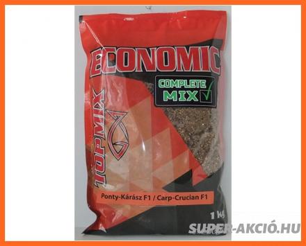 Top Mix Economix Complete 1kg Horgász Etetőanyag F1 Ponty Kárász