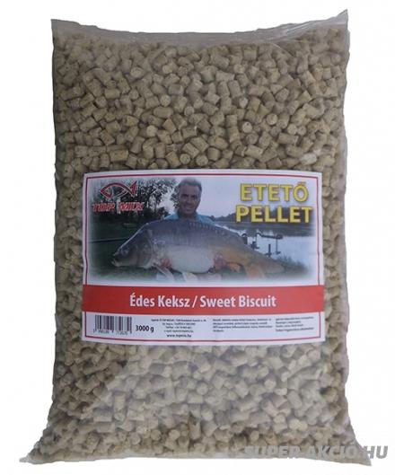 Top Mix Gazdaságos Horgász Pellet 3000gr Édes Kekszes 2