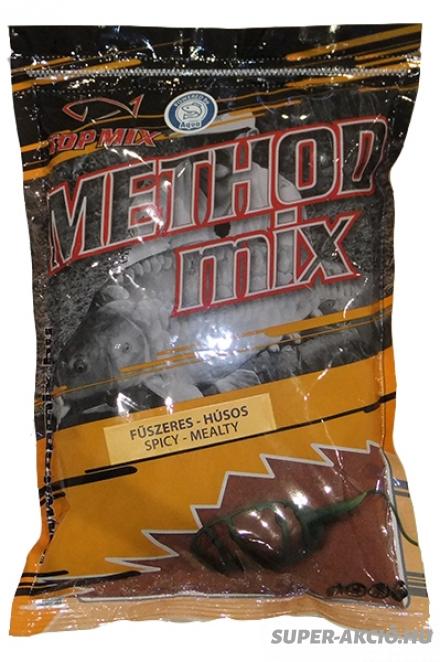 Top Mix Method Fűszeres Húsos 850gr, Horgász Etetőanyag 2