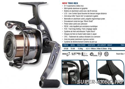 Okuma Trio Rex Feeder Orsók 1