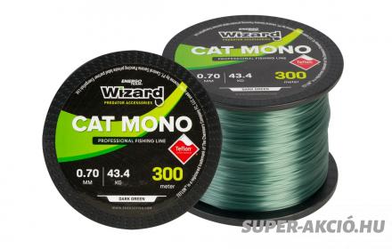Wizard Cat Mono Harcsázó Horgász Zsinór 300m 0,80mm 2