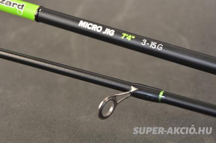 Wizard Micro Jig Light Pergető Horgászbot 198cm 2-12g 2 Részes 1
