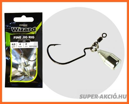 Wizard Ofset Jig Rig Szerelék 4-es 6g 2db/csomag