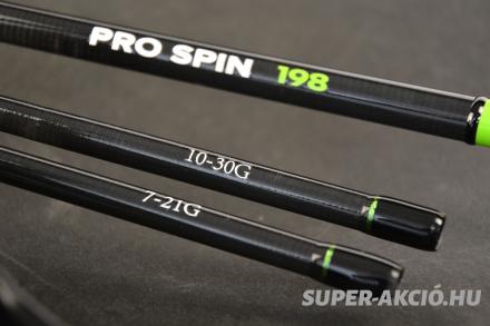 Wizard Pro Spin Vario Pergető Horgászbot 198cm 7-21/10-30g 1+2 Részes 1