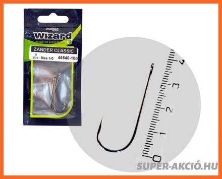 Wizard Zander Classic Pro Süllőző Horog 4.0-ás 3db/csomag