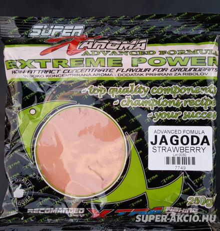 Xtra Baits Super X Por Alapú Horgász Aroma 250gr Epres 2