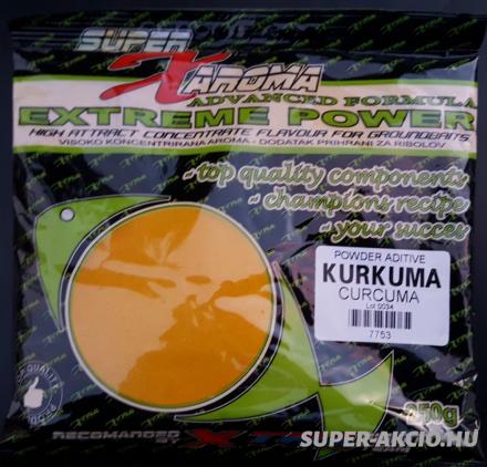 Xtra Baits Super X Por Alapú Horgász Aroma 250gr Kurkumás Fűszeres 2