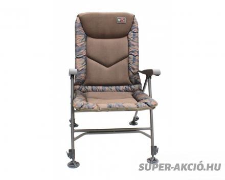 Z Fish Camo Chair Extra Erős Horgász Szék 150Kg Teherbírás 3