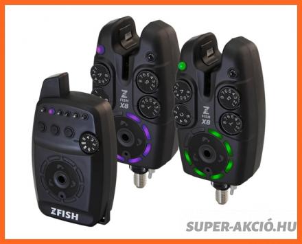 Z Fish ZX8 Elektromos Kapásjelző Szett 2+1