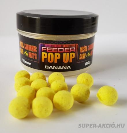 Misel Zadravec Feeder Pop Up 10mm 20gr Banános Horgász Bojli 2